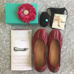Tieks Cardinal Red Size 10